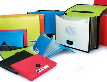 PP Erweiterungsordner - Vielfalt Größe von 7 Taschen & 13 Taschen Erweiterungsordner