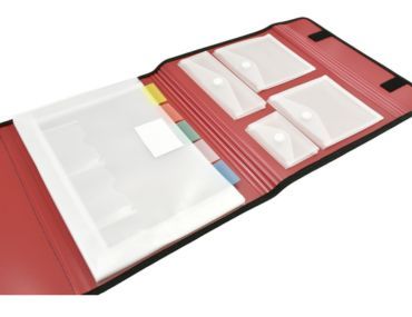 Dossier extensible avec plusieurs poches