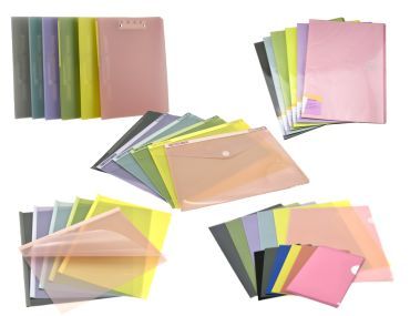 Combined Product Sets - Customized PP Folder Sets in Various Styles