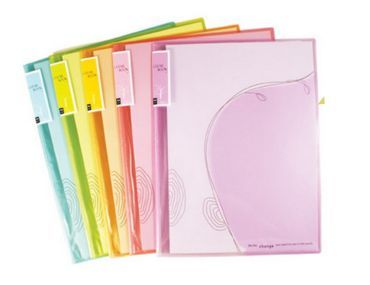 Livre d'affichage 10P avec poche inclinée en forme de S