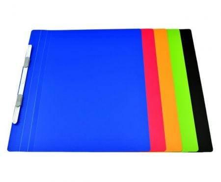 PP Flat File with Plastic Fastener - PP Flat File with Plastic Fastener Assorted Colors