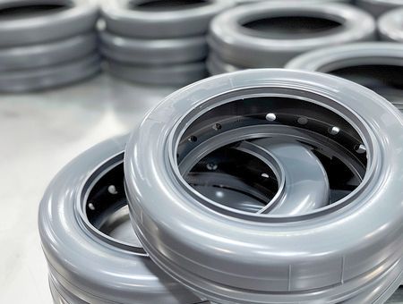 Rubber Wheels - Molded Rubber Products - Rubber Wheels