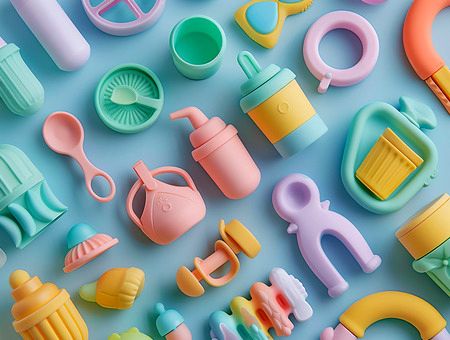 Produtos de Silicone para Bebês - Produtos de Silicone Moldados - Produtos de Silicone para Bebês