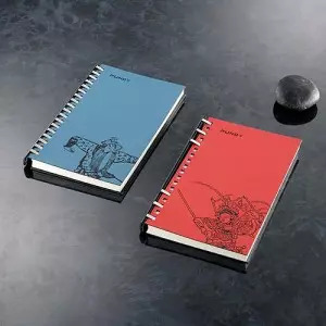 Кожаный перерабатываемый блокнот DIY
