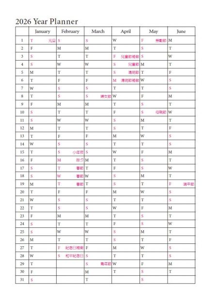 內頁格式 25K