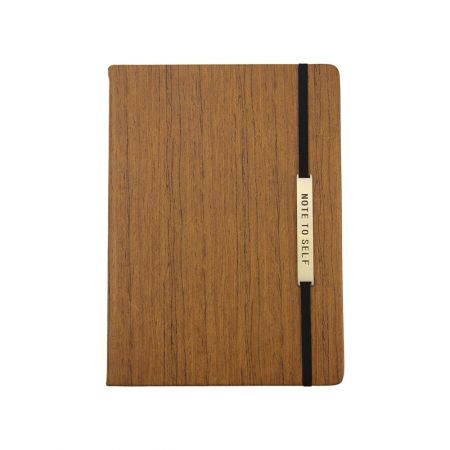 金属铭版书封笔记本