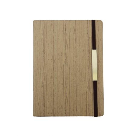 金属铭版书封笔记本