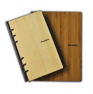 Cuaderno clásico de bambú reciclado