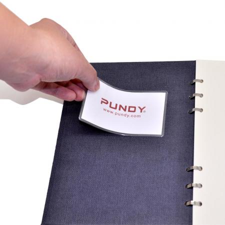 자차형 명함 클립