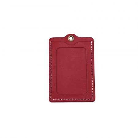 진짜 가죽 신분증 케이스