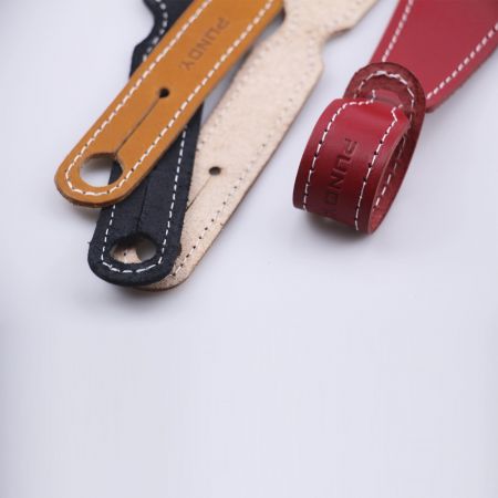 진짜 가죽 여행용 라벨