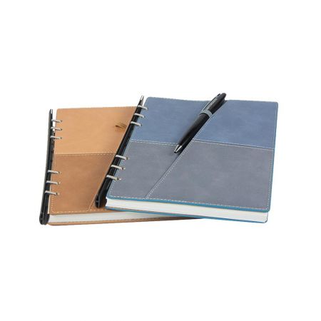 301-8형 이중색 겹쳐진 사선 주머니 추출식 노트북