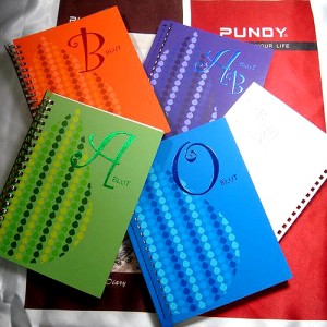 Jurnal Kulit Kitar Semula Buku Binder DIY