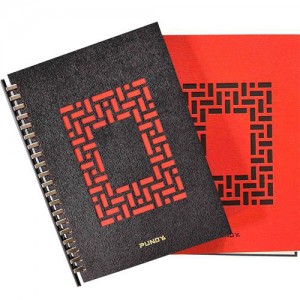 Cuaderno de Carpeta DIY de Cuero Reciclado