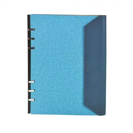 Cuaderno de anillas DIY de tres pliegues