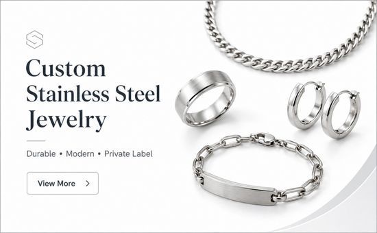 Custom Stainless Steel Jewelry