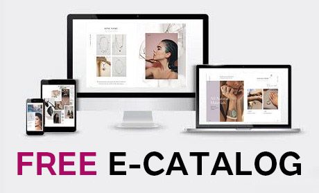 Il catalogo elettronico gratuito di JR Fashion Accessories è accessibile su più dispositivi, inclusi tablet e smartphone, per una facile navigazione delle nostre collezioni di gioielli all'ingrosso e personalizzati.