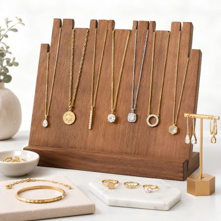Houten Kettinghouder