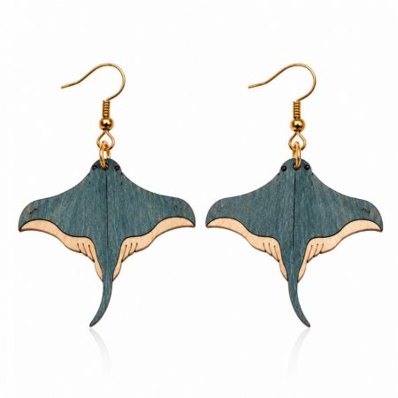 Pendientes de Madera Inspirados en el Mar