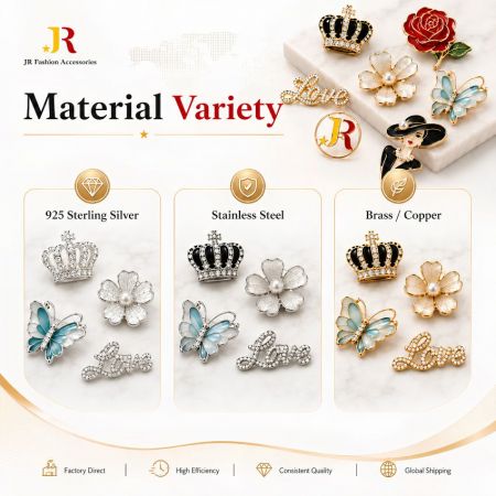 brooch customize design