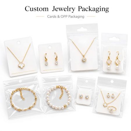 Gepersonaliseerde sieraden verpakkingsoplossingen met detailhandel displaykaarten en duidelijke OPP plastic hangzakken voor groothandel.20260610-t2222-custom-jewelry-packaging-8.jpg
