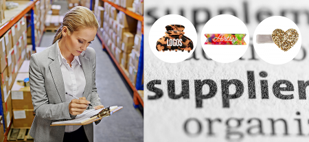 Custom & Wholesale Hair Accessories - A promotional banner for JR Fashion Accessories' custom hair clips and wholesale services, showcasing the potential for personalized designs.