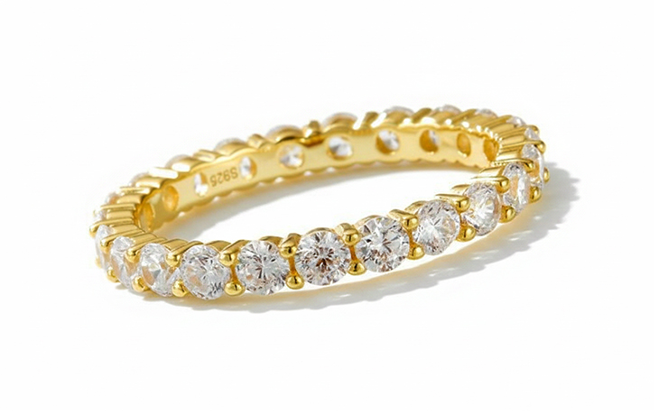 CZ Eternity Band Ring