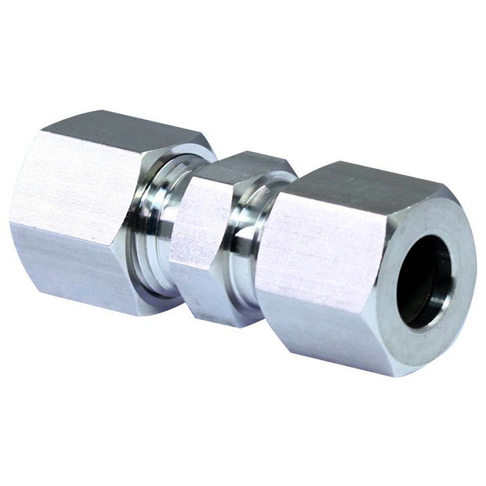 Stainless Steel Compression Fittings Union - Stainless steel one