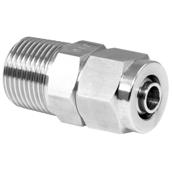 Stainless Steel Rapid Pneumatic Fitting Male Connector - SUS304