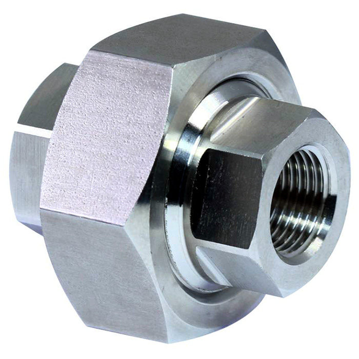 Threaded Union A105/A350 Lf2 3000# Alloy Forged Fitting Union High
