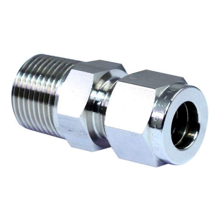 316 Stainless Steel Tube Fittings Male Connector - 316L stainless steel ...