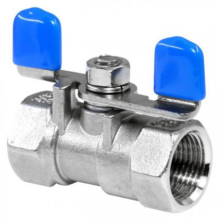 1-PC Female Ball Valve (Butterfly Handle)