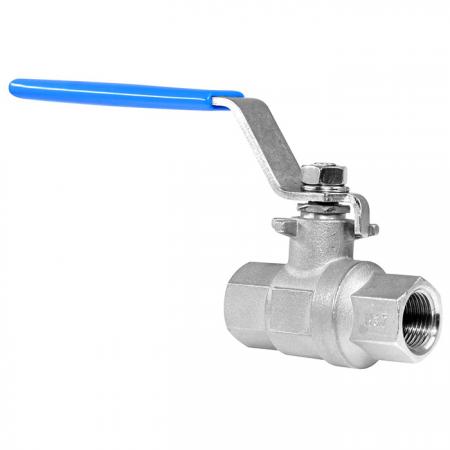 2-PC Female Ball Valve - Stainless 2-Piece Female Thread Ball Valve.