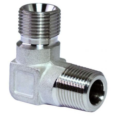BS5200 60° Cone Hydraulic Fittings Male Elbow