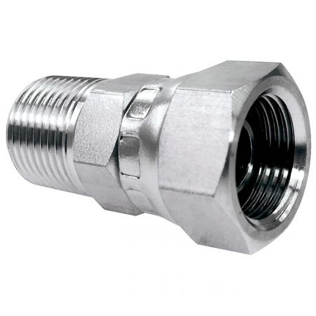 BSPP 60° Cone Swivel Fittings Male Connectors