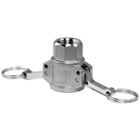 Raccords rapides Camlock femelle (Type D) - Raccord rapide à came, également connu sous le nom de raccord à came et rainure, raccord de tuyau à came.