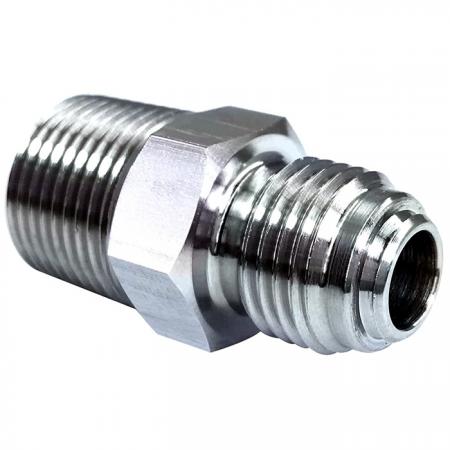 JIC 37° Flare Hydraulic Fittings Male Connector - O-ring Design - JIC 37° Flare Hydraulic Fittings Male Connector.