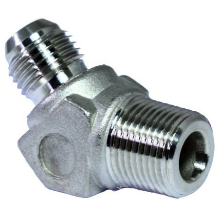Codo macho de 45° de las conexiones hidráulicas de 30° JIS - Codo macho de 45° de las conexiones hidráulicas de 30° JIS.