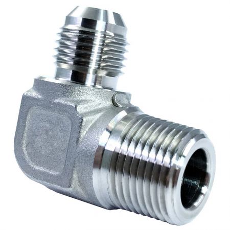 Codo macho de 30° JIS 30° Flare Hydraulic Fittings. - Codos macho de 30° JIS 30° Flare Hydraulic Fittings.