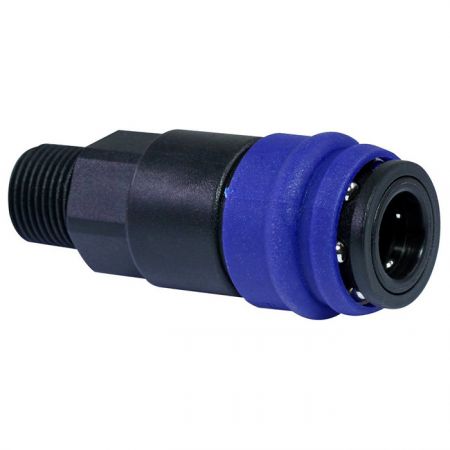 One Touch Quick Coupling Male Socket (Nylon66 + GF)