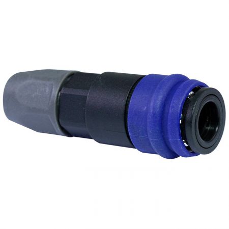 Raccord rapide à une touche PU Socket (Nylon66 + GF) - Également connu sous le nom de raccord rapide à une main, raccord rapide à une main, raccord à déconnexion rapide à une main.