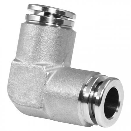 SUS Push-in Pneumatic Fittings Union Elbow