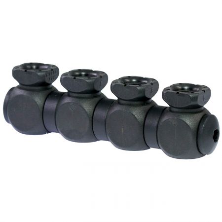 Quick Couplings Manifold Swivel 2 Outlets.