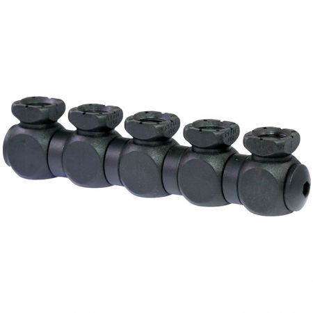 Quick Couplings Manifold Swivel 2 Outlets.