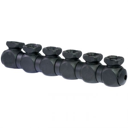 Quick Couplings Manifold Swivel 2 Outlets.
