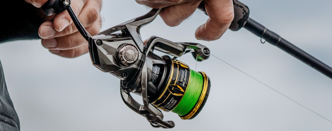 fishing pole reel