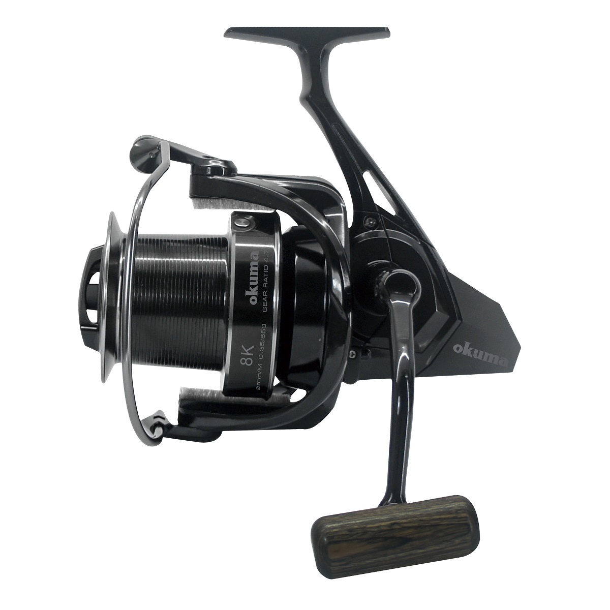 Carp Fishing Reel with Spare Spool Double Brake System Bait Feeder Spinning  Reel