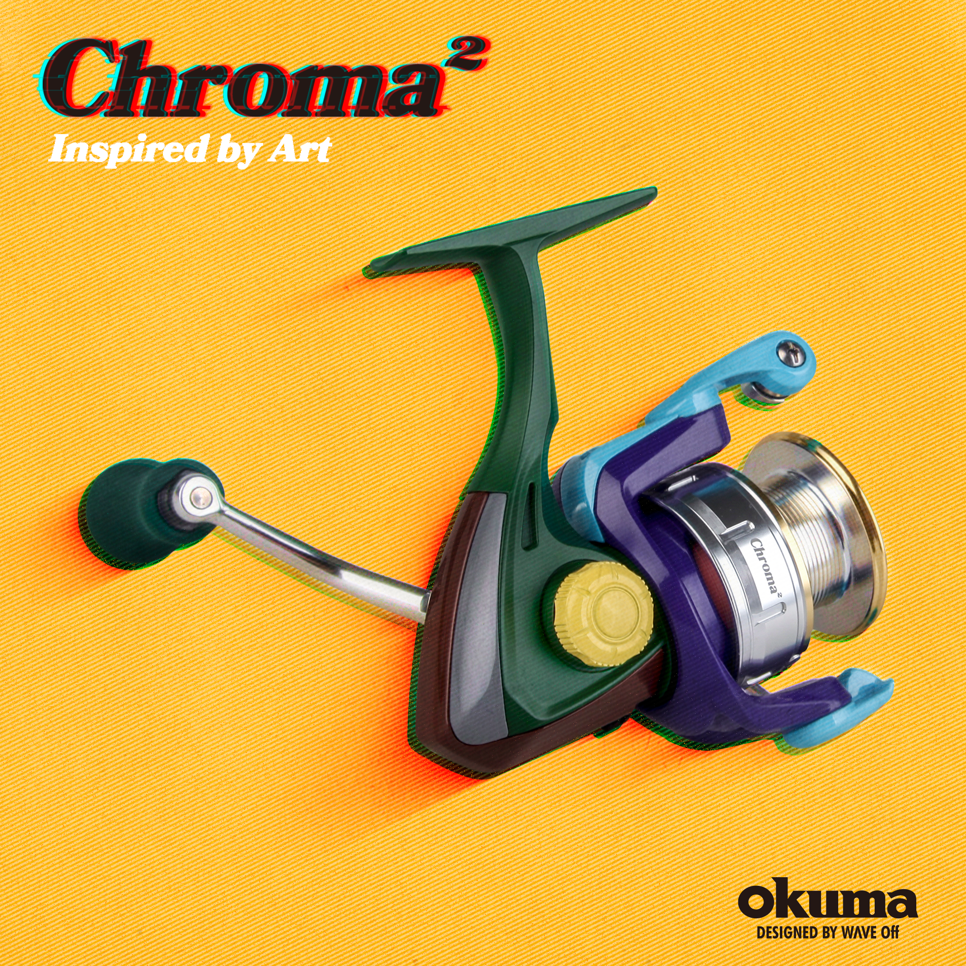 okuma 限定品 Chroma2 スピニングリール / TEBEN LightSpin DC-Left 