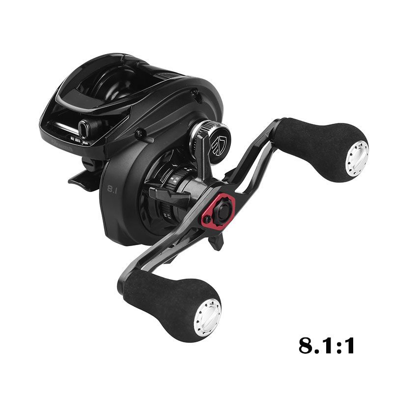 Spinning Fishing Reel Metal Sea Rod Fishing Line Reel with Rubber Handle  Knob for Left Right Hands