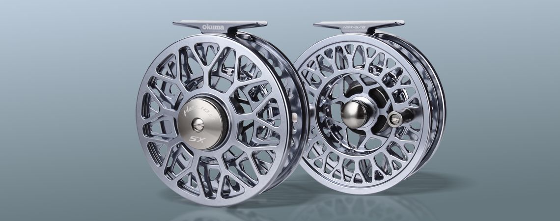 Okuma Helios 機械加工 アルミニウム 陽極酸化フレーム フライリール HSX-8/9 Okuma Helios 機械加工 アルミニウム 陽極酸化フレーム フライリール